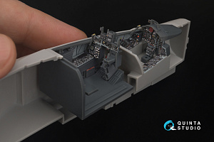 F-4M Phantom FGR.2 3D-Printed & coloured Interior on decal paper (Hasegawa) (with 3D-printed resin parts)