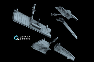 Su-30SM Landing Gear Doors (Zvezda)