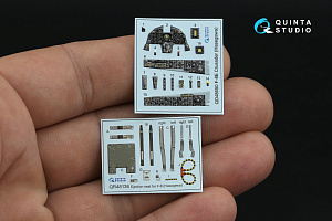 F-8E Crusader 3D-Printed & coloured Interior on decal paper (Hasegawa/Hobby 2000)