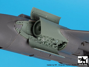 Additions (3D resin printing) 1/48 Blackburn Buccaneer Big set (designed to be used with Airfix kits) 