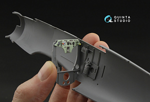 Hs 123A-1 early 3D-Printed & coloured Interior on decal paper (ICM)