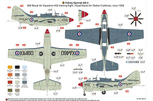 Model kit 1/48  Fairey Gannet AS.1/AS.4(Airfix)