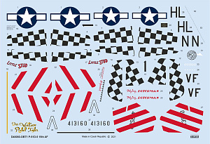 Decal 1/48 P-51D-5 '15th AF' (EDU)