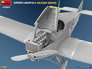 Model kit 1/48 Junkers-Larsen JL.6. Milit.Service (3x camo) (MiniArt)