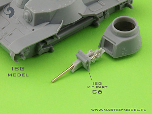 Military vehicle detailing sets (brass) 1/72 37mm MG Type 94 for Type 95 Ha-Go (IBG)