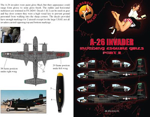 Decal 1/48 Douglas A-26B Invader (2) (Bombshell)