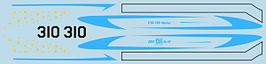 Decal 1/48 Douglas F4D Skyray - 4 marking options: VF-23, VF-74, VF-162, VF-213 (Cut then Add)