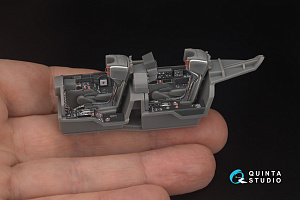 Yak-28P 3D-Printed & coloured Interior on decal paper (Bobcat) (with 3D-printed resin parts)