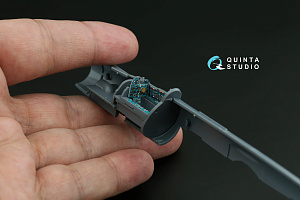 MiG-21MF (Gorkiy plant) 3D-Printed & coloured Interior on decal paper (Eduard)