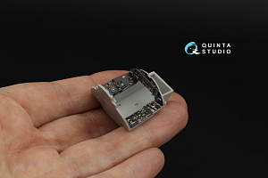 F9F-3 Panther 3D-Printed & coloured Interior on decal paper  (Trumpeter)