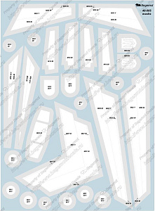 Decal 1/48 Sukhoi Su-27 Flanker family Part 2  (Begemot)