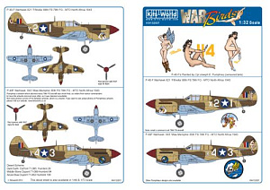 Decal 1/32 Curtiss P-40F Warhawk/Kittyhawk Painted by Cpl Joseph E. Pumphrey (Kits-World)