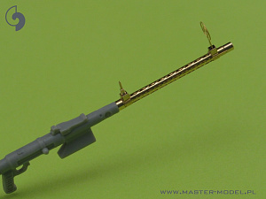 Aircraft detailing sets (brass) 1/32 German aircraft machine gun MG.15 - barrels and etched sights (2pcs) 