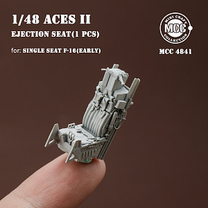 Additions (3D resin printing) 1/48 ACES II early version General-Dynamics F-16A Fighting Falcon