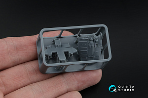 F-15C PAD-upgraded 3D-Printed & coloured Interior on decal paper with resin parts (GWH)