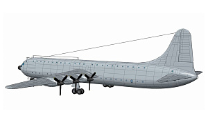 Model kit 1/144 USAF Convair XC-99 Heavy Transport Aircraft (Roden)