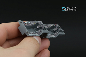 F-16I SUFA 3D-Printed & coloured Interior on decal paper (GWH)