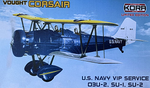 Model kit 1/72 Vought Corsair U.S. Navy VIP Service O3U-2, SU-1, SU-2 (Kora Models)