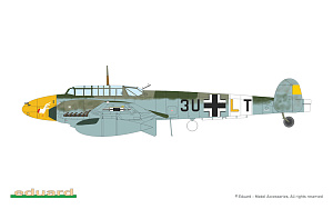 Model kit 1/48 Messerschmitt Bf-110D The Weekend edition  (Eduard kits)