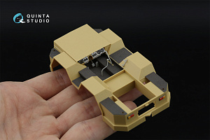 Russian naval tow tractor 3913 3D-Printed & coloured Interior on decal paper (RFM) (with 3D-printed resin parts)