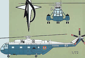 Model kit 1/72 S.A.321 Super Frelon (Mach 2)