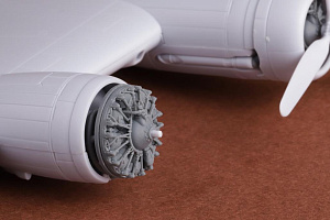 Additions (3D resin printing) 1/72 Boeing B-17G/Mk.III Flying Fortress engine set (designed to be used with Airfix kits) 3D-printed resin