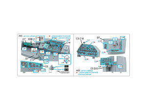 Mi-24A 3D-Printed & coloured Interior on decal paper (Trumpeter) (small version)