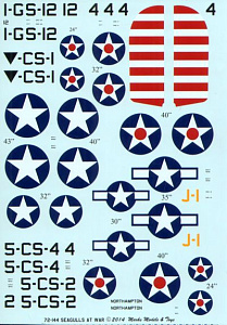 Decal 1/72 SOC Seagulls at War (Starfighter Decals)