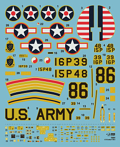 Model kit 1/72 Curtiss P-36A (Arma Hobby)