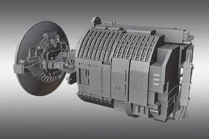 Additions (3D resin printing) 1/32 AWG-10 APG-59 Radar for McDonnell Phantom II F-4J/F-4S (Print Scale)