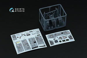 Tornado GR.1 3D-Printed & coloured Interior on decal paper (Revell) (Small version) (with 3D-printed resin parts)