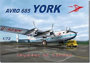 Model kit 1/72 Avro York Skyways of London (Mach 2)