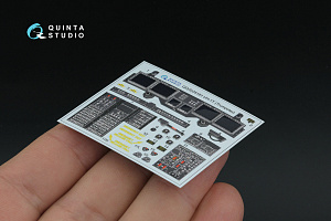 UH-1Y 3D-Printed & coloured Interior on decal paper (Trumpeter) (Small version)