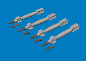 Additions (3D resin printing) 1/72 Guided bomb unit GBU-12