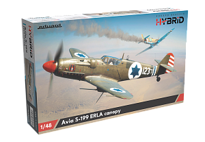 Model kit 1/48 Avia S-199 ERLA canopy (HYBRID edition) (Eduard kits)
