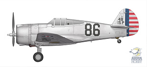Model kit 1/72 Curtiss P-36A (Arma Hobby)