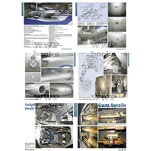 Aircraft books Publ. Meteor F.8 in detail (WWP Publications)
