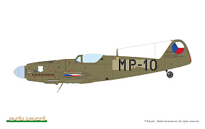 Model kit 1/48 Avia S-199 bubble canopy HYBRID edition kit (Eduard kits)