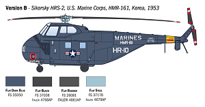 Model kit 1/72 Sikorsky HO4S-3 / HAS.7 / H-19 (Italeri)