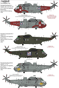 Decal 1/48 Westland Sea King Collection Pt3 (7) (Xtradecal)