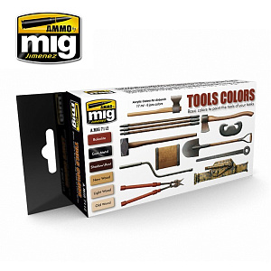 Tools Colors (Ammo Mig) (6x17ml) 