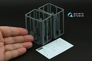 R-37M Air-to-Air Missiles with Launchers, 2 pcs (for all kits)