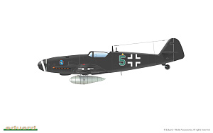 Model kit 1/48 Messerschmitt Bf-109G-6/AS re-release ProfiPACK edition (Eduard kits)