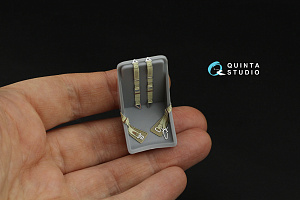 WWII German fighter/bomber seat belts (with metal buckles) (All kits)