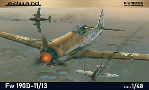 Model kit 1/48 Focke-Wulf Fw-190D-11/D-13 Profipack edition  (Eduard kits)