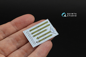 WWII Red Army AF Seatbelts Type 2 (with metal buckles) (All kits)