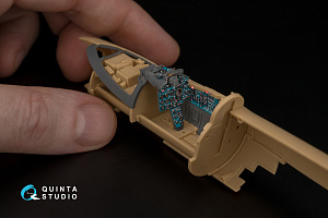 MiG-21SM (suitable for conversion from MiG-21MF) 3D-Printed & coloured Interior on decal paper (RFM) (with 3D-printed resin parts)