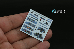 Su-30MKK 3D-Printed & coloured Interior on decal paper (Trumpeter) (with 3D-printed resin part)