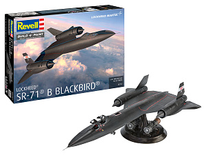 Model kit 1/48 Сборная модель 1/48 Lockheed SR-71B Blackbird (Revell)