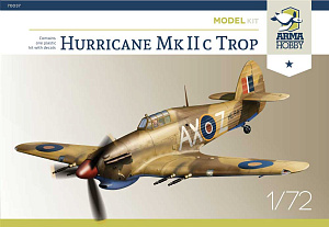 Model kit 1/72 Hawker Hurricane Mk.IIc trop (Arma Hobby)